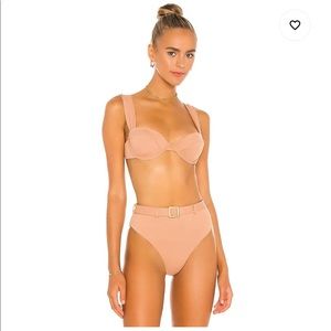 WeWoreWhat Claudia Bikini Top & Emily Bottom M